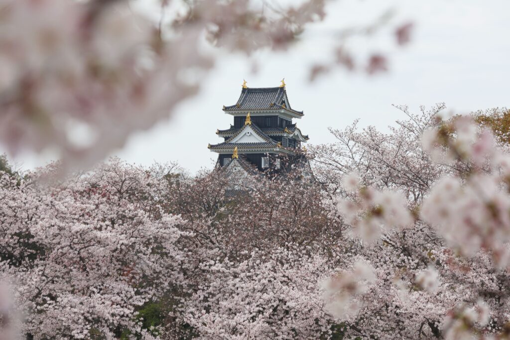 岡山城（烏城）