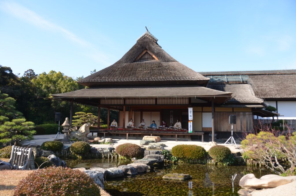 岡山後楽園「初春祭」