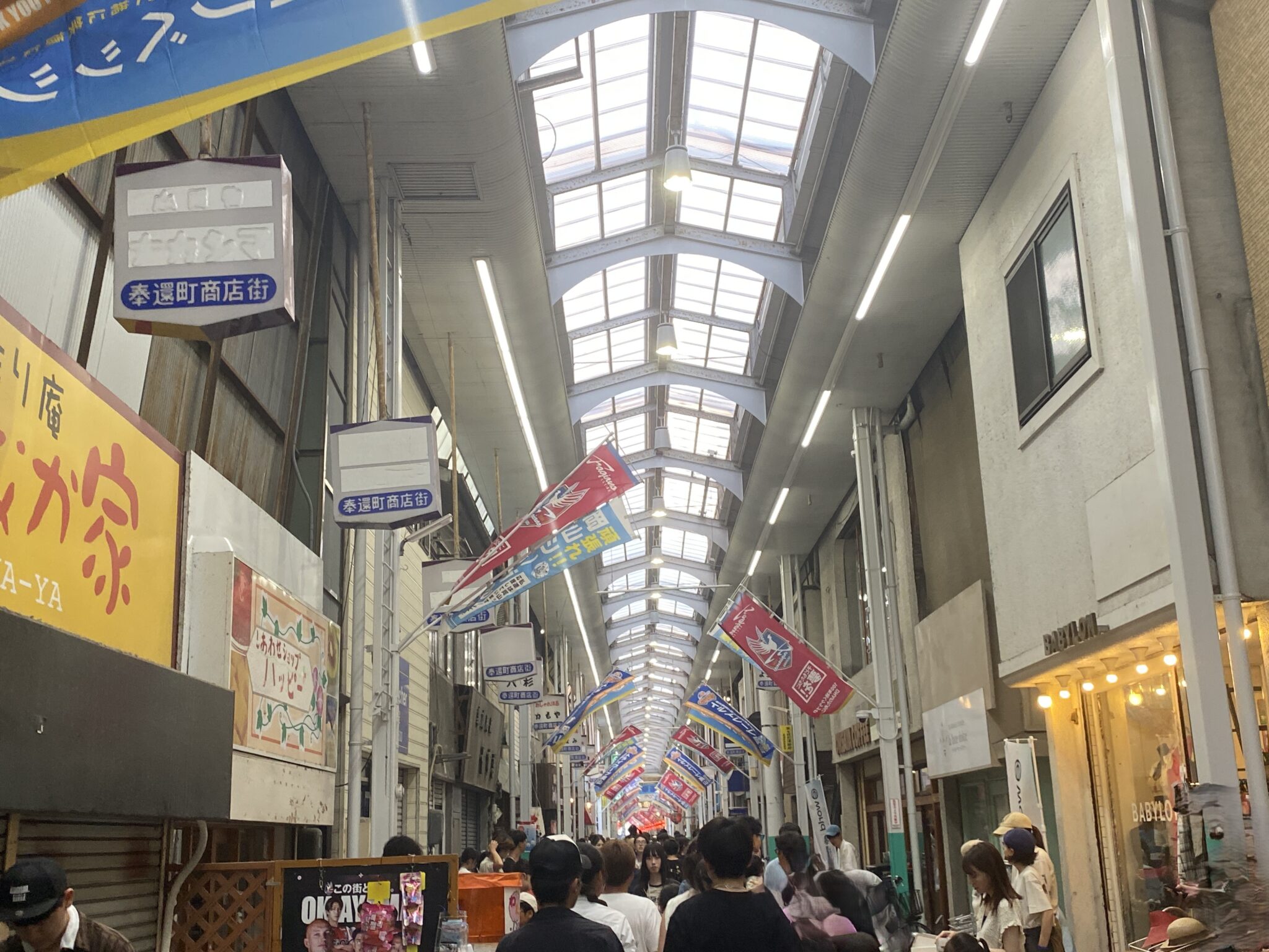奉還町商店街土曜夜市2025！7月毎週開催！