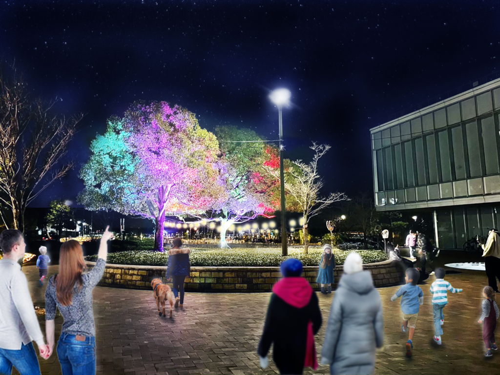 ガーデンイルミネーションin西大寺2025